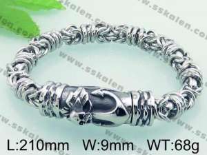 Stainless Steel Bracelet(Men) - KB63457-BD