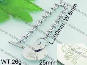 Stainless Steel Bracelet(women) - KB63496-Z