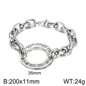 Stainless Steel Bracelet(Men) - KB64191-Z