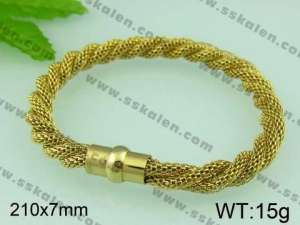 Stainless Steel Mesh Bracelet - KB64802-K