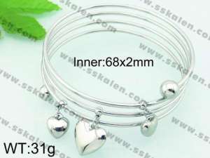 Stainless Steel Bangle - KB65142-Z