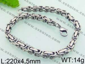 Stainless Steel Bracelet(Men) - KB68730-H