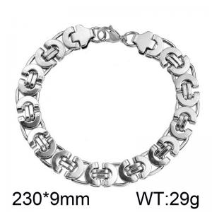 Stainless Steel Bracelet(Men) - KB68758-H