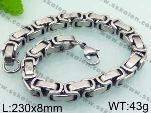 Stainless Steel Bracelet(Men) - KB68760-H