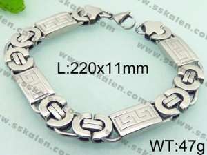 Stainless Steel Bracelet(Men) - KB68792-H