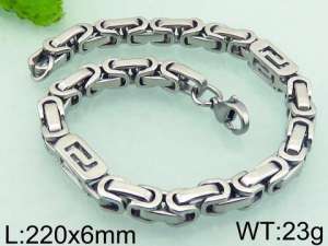 Stainless Steel Bracelet(Men) - KB68817-H