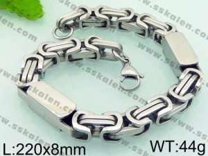 Stainless Steel Bracelet(Men) - KB68818-H