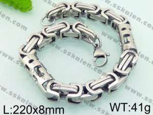 Stainless Steel Bracelet(Men) - KB68841-H
