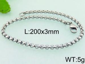 Stainless Steel Bracelet(Men) - KB69391-Z