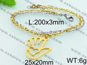 Silver-plating Bracelet - KB69536-Z