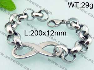 Stainless Steel Bracelet(Men) - KB69541-Z
