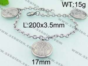 Stainless Steel Bracelet(women) - KB69554-Z
