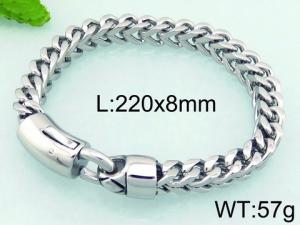 Stainless Steel Bracelet(Men) - KB69691-BD