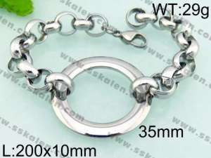 Stainless Steel Bracelet(Men) - KB69723-Z