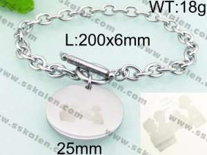 Stainless Steel Bracelet(women) - KB70934-Z