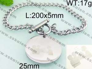 Stainless Steel Bracelet(women) - KB70935-Z