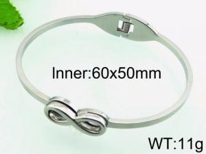 Stainless Steel Bangle - KB71541-MS