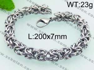 Stainless Steel Bracelet(Men) - KB71896-Z