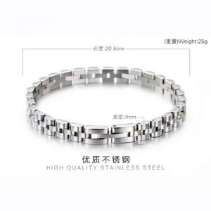 Stainless Steel Bracelet(Men) - KB71930-DR