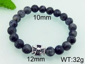 Stainless Skull Bracelet - KB71995-BD