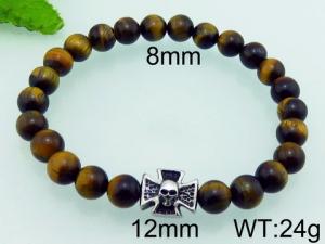 Stainless Skull Bracelet - KB71997-BD