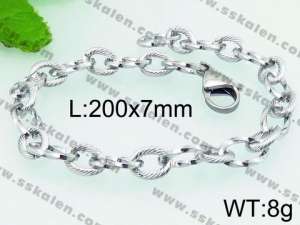Stainless Steel Bracelet(women) - KB72696-Z