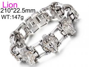 Stainless Steel Bicycle Bracelet - KB73542-BD