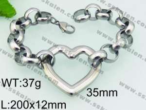 Stainless Steel Bracelet(women) - KB73737-Z