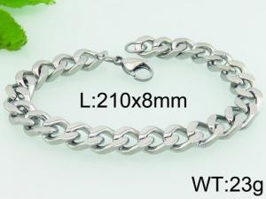 Stainless Steel Bracelet(Men) - KB74436-Z
