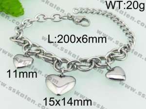 Stainless Steel Bracelet(women) - KB74540-Z