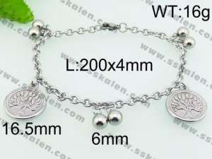 Stainless Steel Bracelet(women) - KB74762-Z