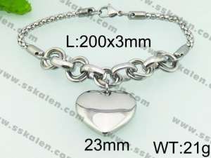 Stainless Steel Bracelet(women) - KB75146-Z
