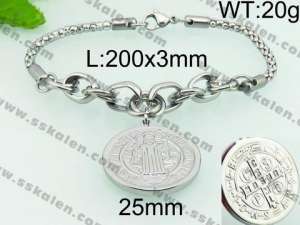 Stainless Steel Bracelet(women) - KB75150-Z