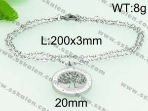Stainless Steel Bracelet(women) - KB75173-Z
