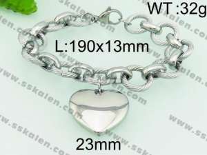 Stainless Steel Bracelet(women) - KB75446-Z