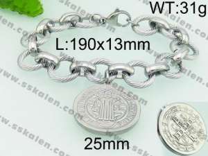 Stainless Steel Bracelet(women) - KB75447-Z