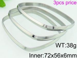 Stainless Steel Bangle - KB75530-LO