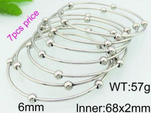 Stainless Steel Bangle - KB75564-LO