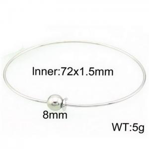 Stainless Steel Bangle - KB75616-Z