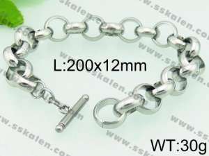 Stainless Steel Bracelet(women) - KB75958-Z