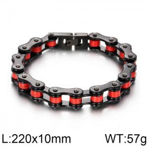 Stainless Steel Bicycle Bracelet - KB76979-BD