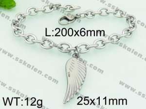 Stainless Steel Bracelet(women) - KB77416-Z