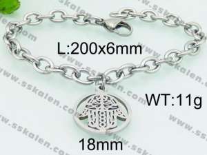 Stainless Steel Bracelet(women) - KB77418-Z