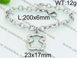 Stainless Steel Bracelet(women) - KB77429-Z