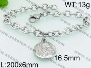 Stainless Steel Bracelet(women) - KB77432-Z