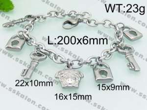 Stainless Steel Bracelet(women) - KB77440-Z