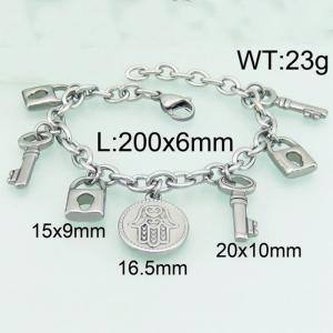 Stainless Steel Bracelet(women) - KB77441-Z