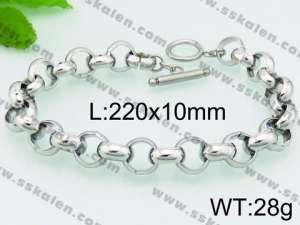 Stainless Steel Bracelet(women) - KB77455-Z