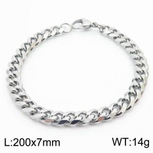 Stainless Steel Bracelet(Men) - KB78306-Z