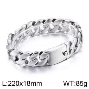 Stainless Steel Bracelet(Men) - KB79014-BD